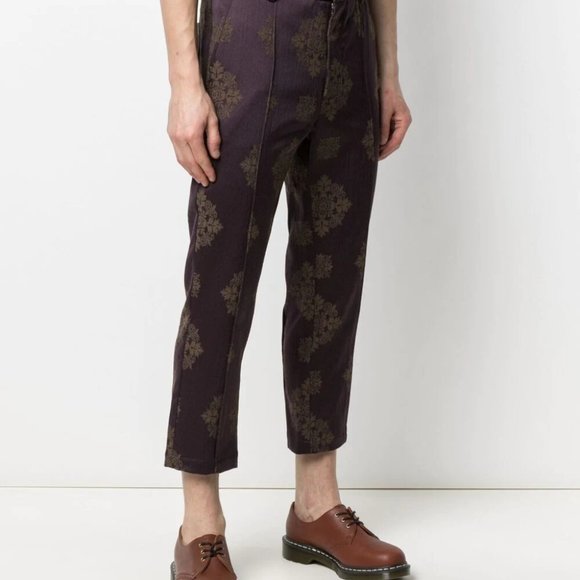Goodfight jacquard-print tailored trousers - Picture 3 of 11